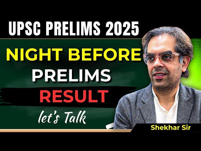 UPSC Prelims Result Anxiety | A Night Before IAS Prelims 2025 Result