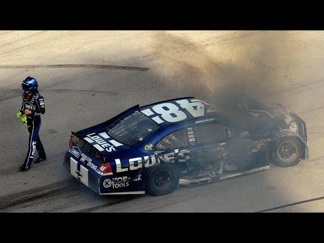 Jimmie Johnson's Worst NASCAR Crashes