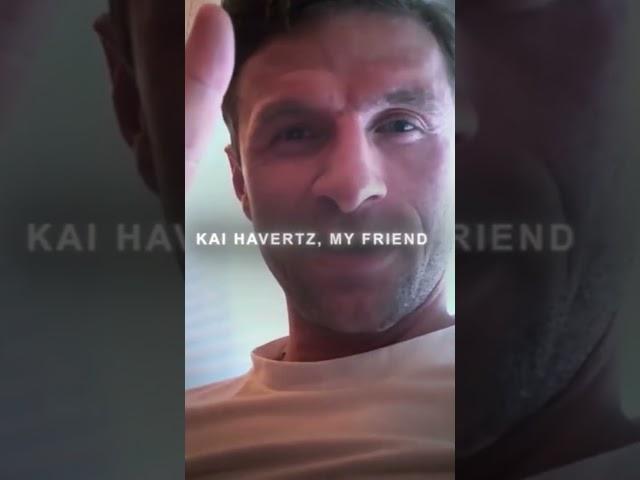 Muller say goodbye to arsenal Sub  bayern munich  havertz #bayern #muller #arsenal #shorts