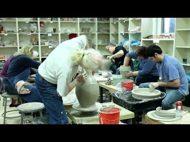 Kevin Crowe Workshop at The Little Pottery Shop in Frederick Maryland