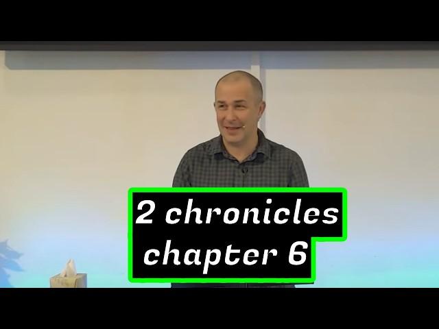 BIBLE READING: 2 Chronicles Chapter 6