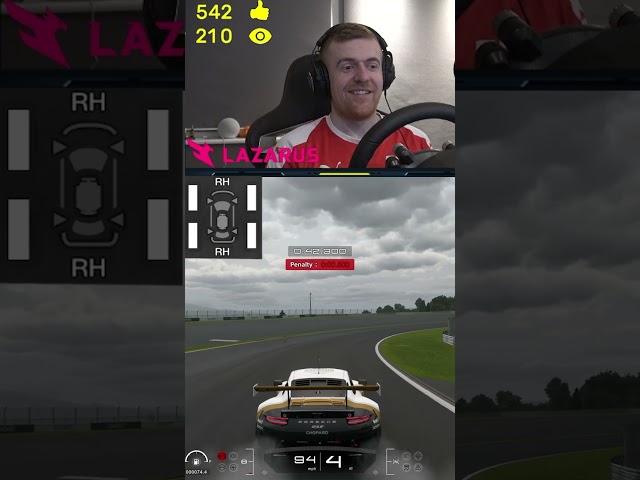 the WORLD CHAMPION forgets to buy WET TYRES... #gt7 #Shorts #ytshorts