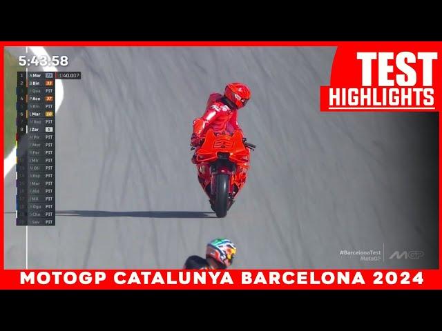 TES MOTOGP BARCELONA CATALUNYA 2024 - 2025 | MOTOGP HARI INI