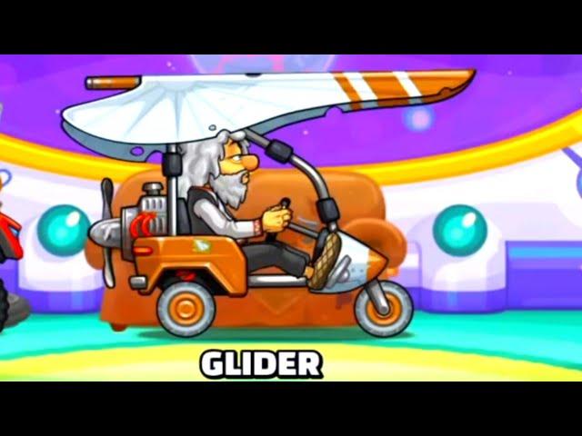 Hill Climb Racing 2 New Vehicle GLIDER GamePlay