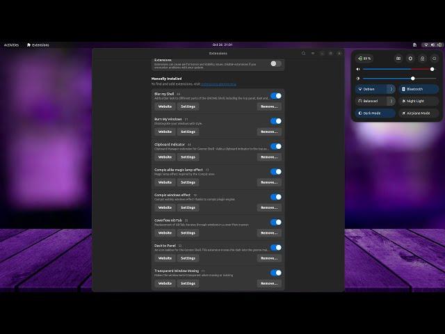 8 Must have GNOME Shell extensions | Gnome 43 | Ubuntu 22.10 | Kinetic Kudu | Debian.