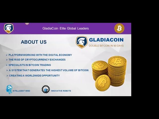 Gladiacoin English Webinar with Randall Jenkins  and John Kacarab Elite Global Leaders