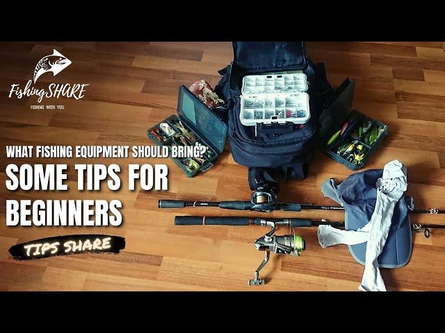 【FishingShare】钓鱼除了钓竿还需要什么装备？（钓鱼新手教学）| What FISHING EQUIPMENT should bring? (FISHING FOR BEGINNERS)