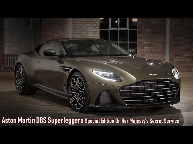 Aston Martin DBS Superleggera Special Edition On Her Majesty’s Secret Service