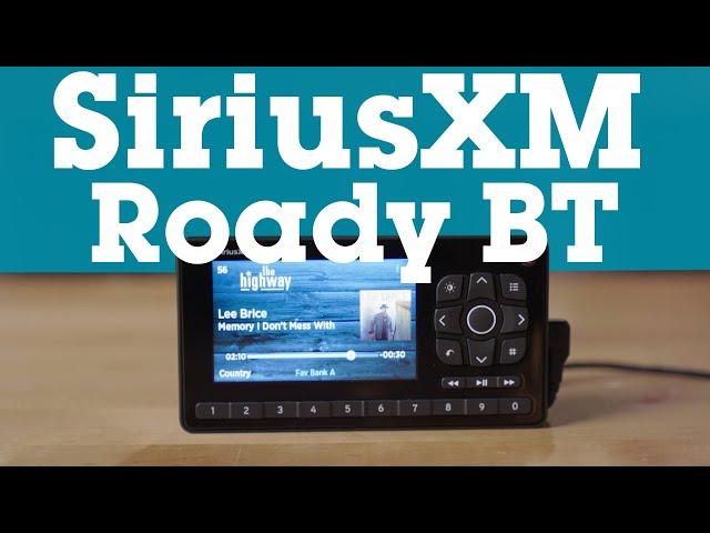 SiriusXM Roady BT satellite radio with Bluetooth | Crutchfield