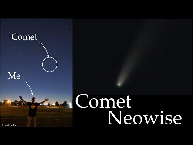 Comet Neowise, when and where to see? How to take pictures? | Selfie with a comet!