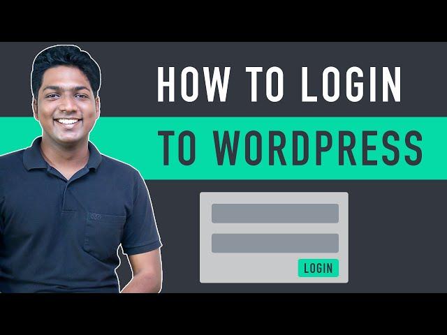 How to Login to WordPress (Find your wp admin Dashboard Page)