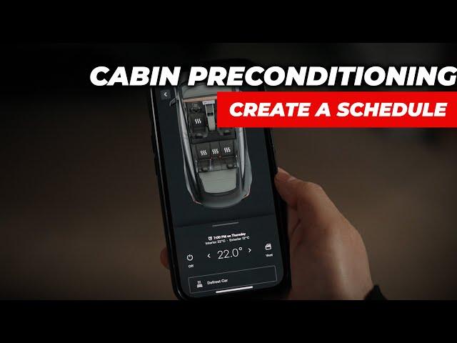 Tesla Tip | How To Schedule Cabin Preconditioning?