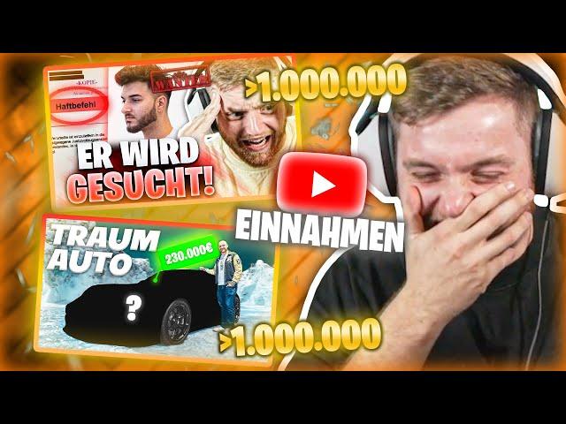 Über 10.000€ für ein APORED VIDEO? - ALLE meine 2024 YOUTUBE EINNAHMEN | Trymacs Stream Highlights