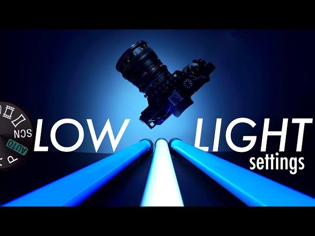 Best Camera Settings For Low Light Video (On ANY Camera)