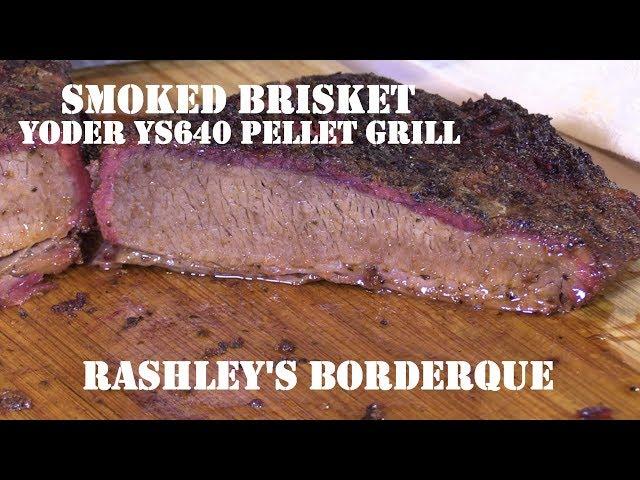 How To Smoke a Brisket on Yoder YS640 Pellet Grill