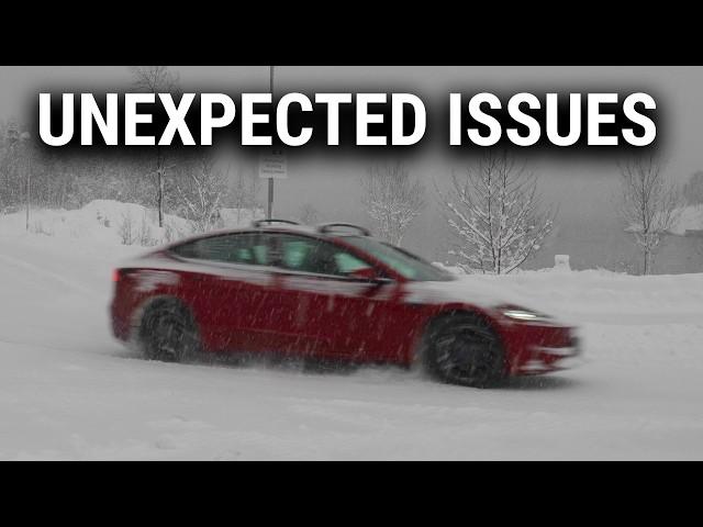 Tesla Model 3 RWD Winter Struggles