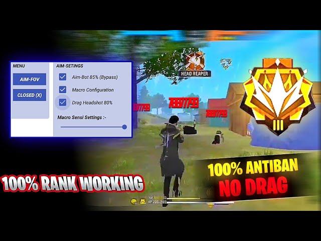 Ob46 || FF Max + FF Antiban Drag Headshot Injector Panel | All Rank Working | Free Fire Hack