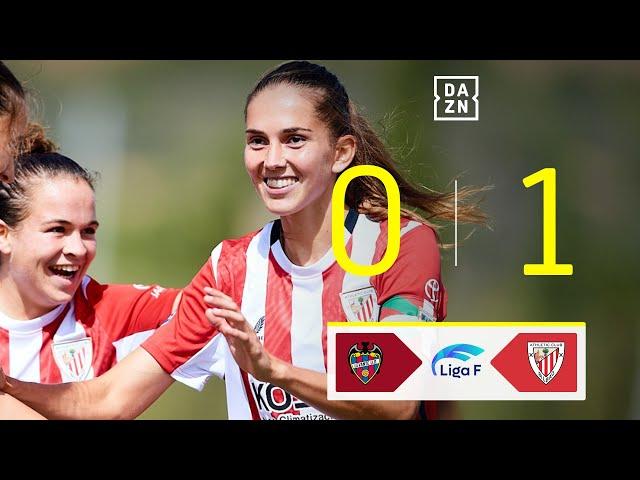 Levante UD vs Athletic Club (0-1) | Resumen y goles | Highlights Liga F