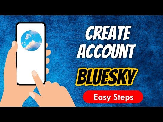 How to Create an Account in Bluesky Social App // Sign-up Bluesky Social App