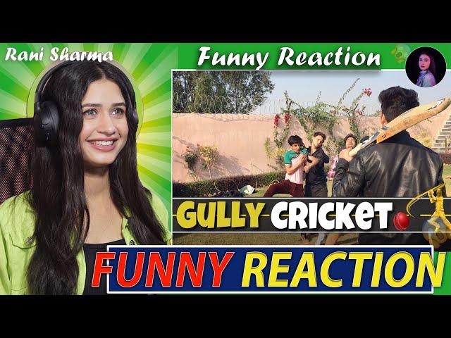 GULLY CRICKET   @Round2hell R2H | Reaction | Rani Sharma