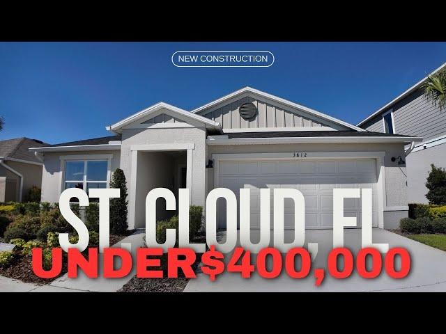 New Construction Home under $400,000 in Saint Cloud, FL | #movingtoflorida