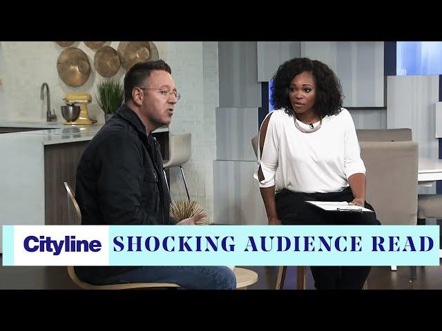 Psychic medium John Edward performs a shocking audience reading