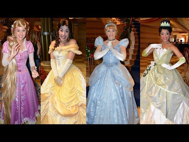 Six Disney Princesses on Disney Dream Cruise Tell Us What They Want for Christmas - Merrytime Cruise