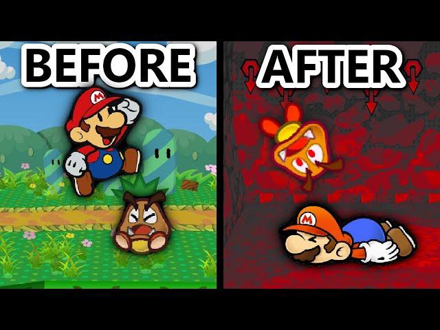 I added HARD MODE to Paper Mario: The Thousand Year Door