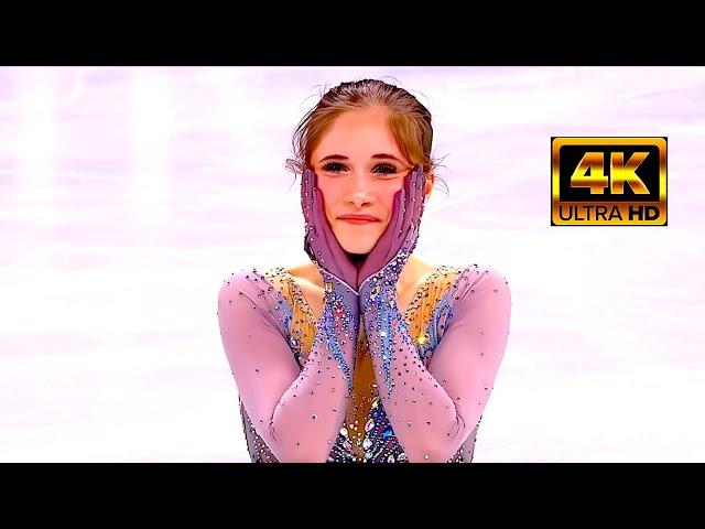 Isabeau LEVITOShort Program 2024 MTL Figure Skating Worlds (NBC.4K)