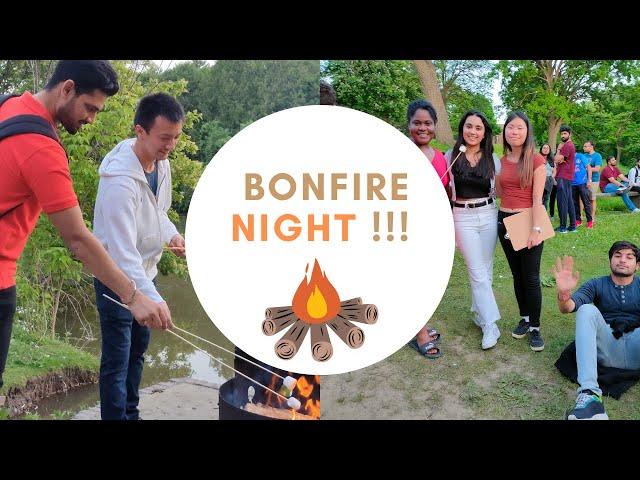 My First BONFIRE NIGHT @University of Waterloo 