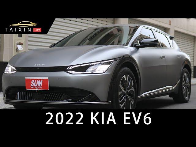 EP.292《台南馮迪索》2022 Kia EV6 Air標準版 新車182萬 僅跑兩萬 一手車 原版件 里程保證 新車保固中