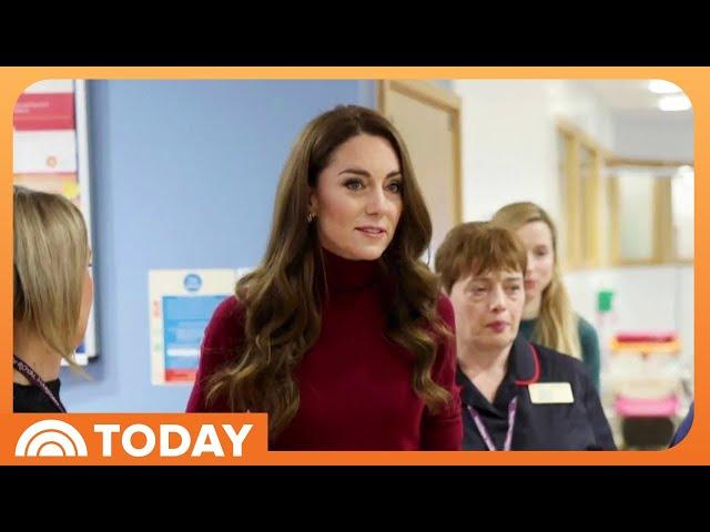 Kate Middleton announces her cancer is in remission