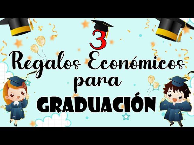 No sabes qué hacer para una graduación? te muestro 3 lindas ideas creativas