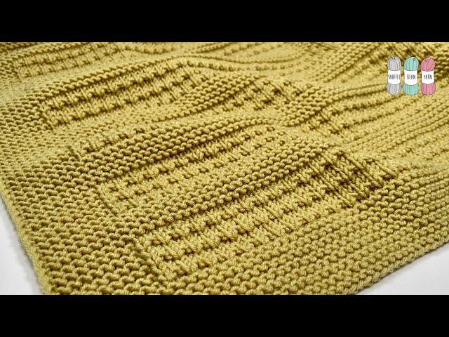 How to Knit the “Harvey" Baby Blanket