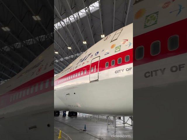 The first ever Boeing 747 100 at the Museum of Flight!!