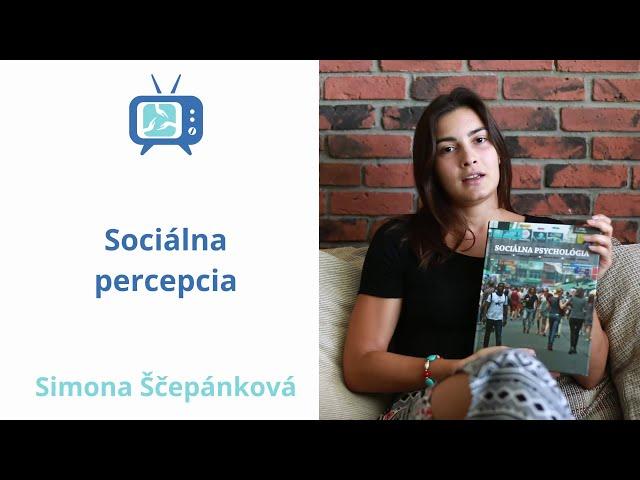 Sociálna percepcia