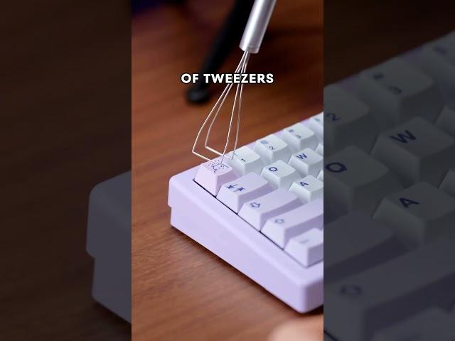 How to remove keyboard keys and switches