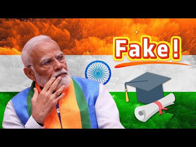 Modi’s fake degree? India’s the poster child for zero credibility. Bharat Empire Scam Feast！