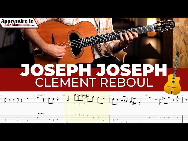 Joseph Joseph (traditionnel) - Solo et tablature (Gyspy jazz free tab)