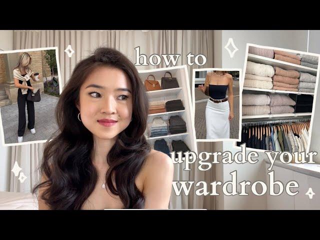 UPGRADE YOUR CLOSET & elevate your style  | wardrobe organization + how to find flattering clothes