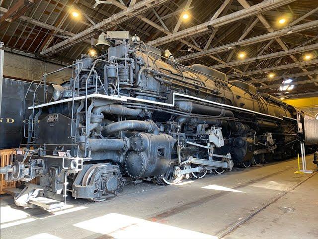 Tour of Chesapeake & Ohio 2-6-6-6 H-8 Allegheny Steam Locomotive #1604 (B&O Railroad Museum)