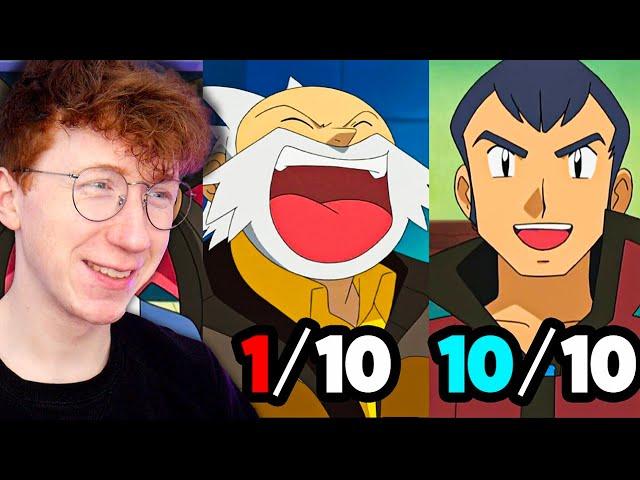 Patterrz Reacts to BRUTALLY Ranking Ash Ketchum's Gym Battles 3!