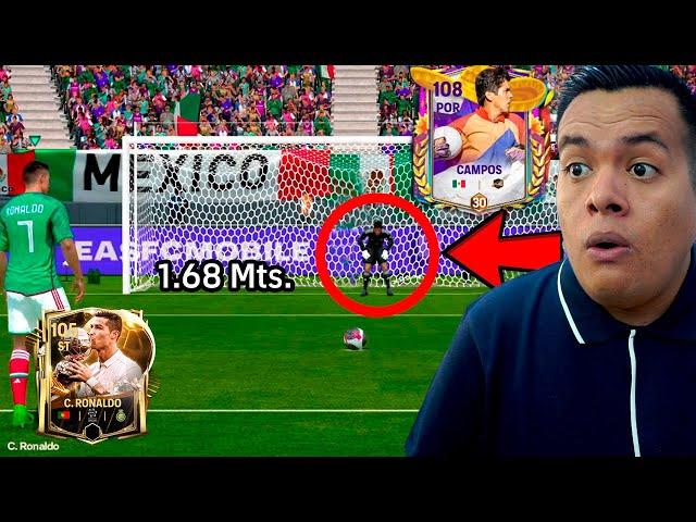 ¿QUE PASA SI MEJORAS al PORTERO Más PEQUEÑO *Máximo Nivel* en FC Mobile?