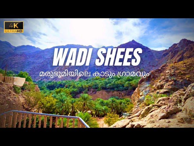 WADI SHEES | Khorfakkan-Sharjah | Old Residential Village | Malayalam VLOG | 4K