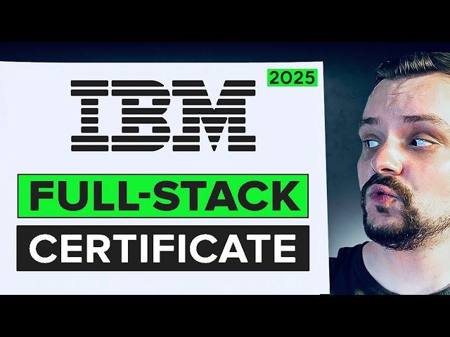 IBM Full Stack Software Developer Professional Certificate - Review 2025 (Coursera Review)