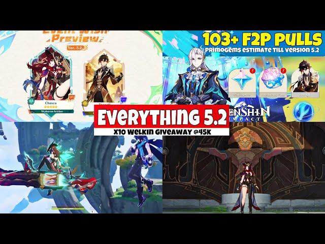 EVERYTHING WE KNOW ABOUT 5.2!! NEW BOSS, NEUVILLETTE RERUN, QoL, WELKIN MOON & MORE - Genshin Impact