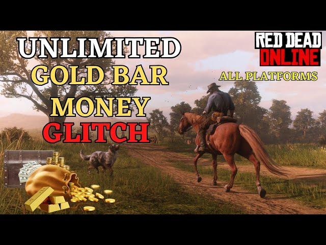 INFINITE GOLD BAR AND MONEY GLITCH RDR2 ONLINE RED DEAD REDEMPTION 2