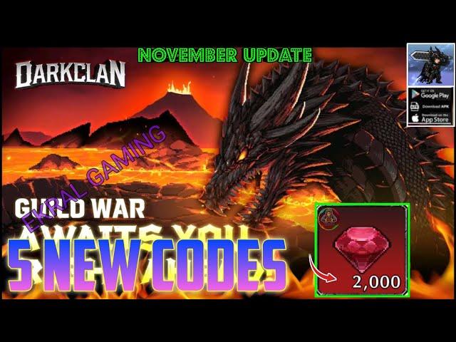 DARK CLAN SQUAD IDLE RPG COUPON CODES NOVEMBER 2024 | DARK CLAN SQUAD GAMEPLAY | DARK CLAN NEW CODES