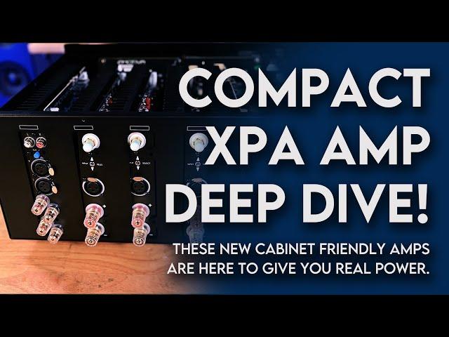 XPAC Amplifiers Unleashed: Compact Size, Uncompromised Power!