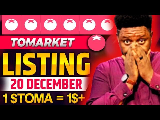 TOMATO LISTING DATE CONFIRMED FOR DECEMBER - Tomarket Token Airdrop